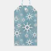 Southwest Winter Snowflakes Cadeaulabel (Voorkant)