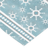 Southwest Winter Snowflakes Lange Tafelloper (Hoek)