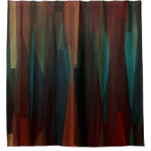 Southwest Wood Abstract Douchegordijn (Voorkant)