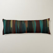 Southwest Wood Abstract Lichaamskussen (Achterkant)