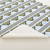 Southwest Yellow Swallowtail Butterfly Medium Sherpa Deken (3/4)