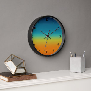 Southwest Zonsondergang Kleuren Omlijst 