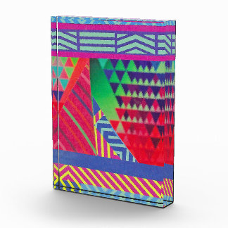 southwestern borders and triangles collage fotoblokken