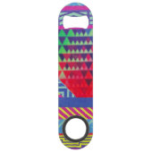 southwestern borders and triangles collage speed flessenopener (Achterkant)