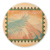 SouthWestern Ceramic Knobs Keramische Knop (Voorkant)