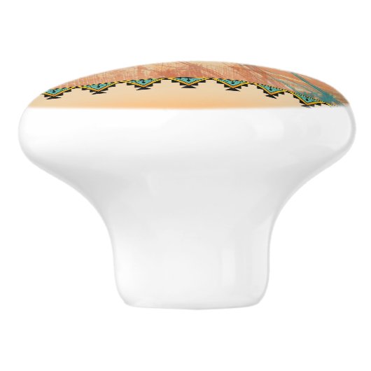 SouthWestern Ceramic Knobs Keramische Knop (Zijkant)