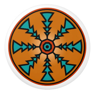 SouthWestern Ceramic Knobs Keramische Knop