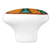 SouthWestern Ceramic Knobs Keramische Knop (Zijkant)