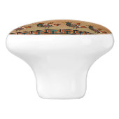 SouthWestern Ceramic Knobs Keramische Knop (Zijkant)