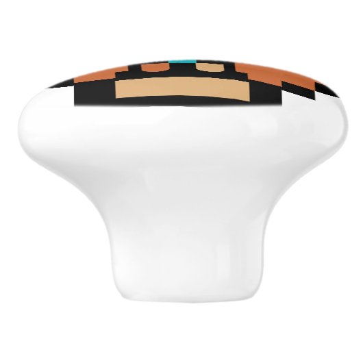 SouthWestern Ceramic Knobs Keramische Knop (Zijkant)