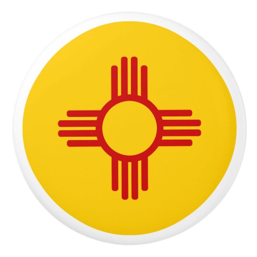 SouthWestern Ceramic Knobs Keramische Knop (Voorkant)