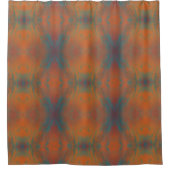 Southwestern Desert Dreams Pattern Abstract Douchegordijn (Voorkant)