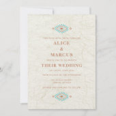 Southwestern Desert Wedding Kaart (Voorkant)