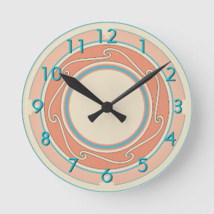 Southwestern Design Ronde Klok