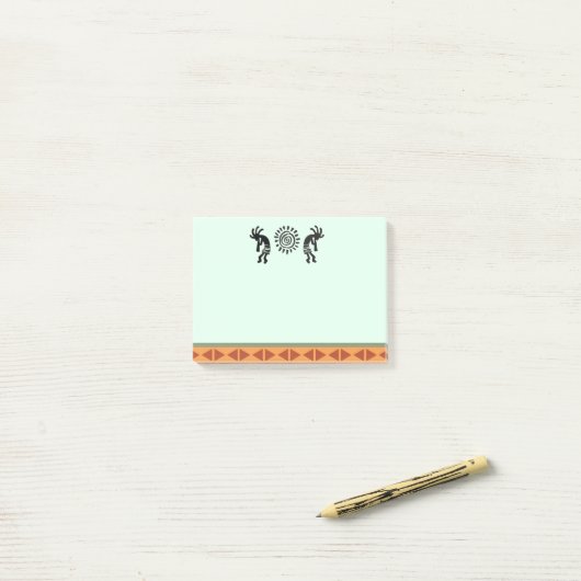 Southwestern Feather Kokopelli Notes (Op bureau)