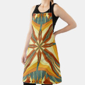 Southwestern Golden Sun Rays Indian Blanket Design Schort (Insitu)