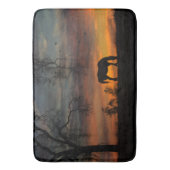 Southwestern Horse Bath Mat (Voorkant Verticaal)