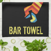 Southwestern Kokopelli Bar Towel Theedoek (Gevouwen)