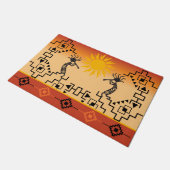 Southwestern Kokopelli Deurmat (Schuin)