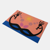 Southwestern Kokopelli Doormat Deurmat (Schuin)