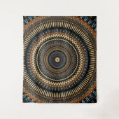Southwestern Mandala Design Wandkleed (Voorkant)