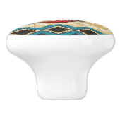 Southwestern motif fun Céramique boutons (Côté)