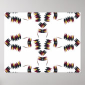 SouthWestern Native Pattern Poster (Voorkant)
