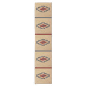 Southwestern Navajo Design Korte Tafelloper (Voorkant)