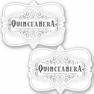 Southwestern Quinceanera Sticker