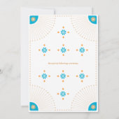 Southwestern Santa Fe Wedding Uitnodiging (Achterkant)