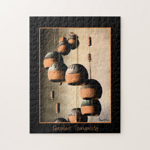 SouthWestern Spiraled Clay Wind Chimes nog Life Legpuzzel