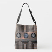 Southwestern Style Monogrammed Canvas tas (Achterkant)
