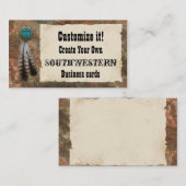 Southwestern Style Visitekaartje (Voorkant / Achterkant)