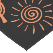 Southwestern Sunset Kokopelli Short Table Runner Korte Tafelloper (Hoek)