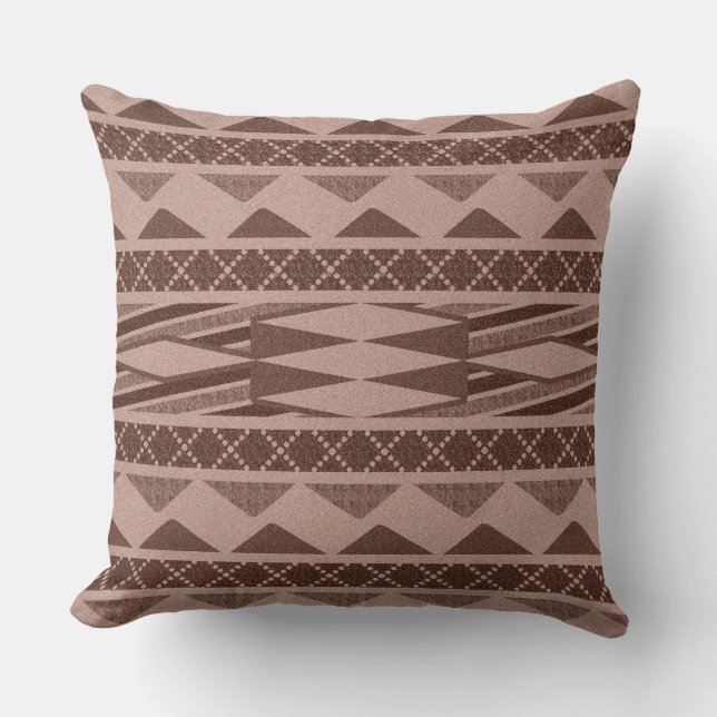 Southwestern Tribal Aztec Pattern Kussen (Voorkant)