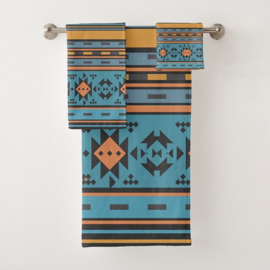 Southwestern Tribal Bad Handdoek (Insitu)