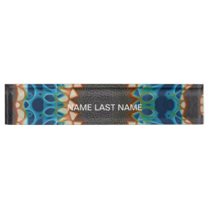 Southwestern Turquoise Native Pattern Naambordje