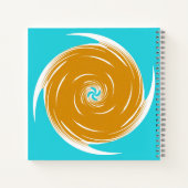 Southwestern Twirl Pattern Notitieboek (Achterkant)