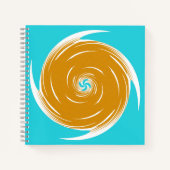 Southwestern Twirl Pattern Notitieboek (Voorkant)