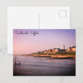 Southwold beach and seafront postcard briefkaart (Voorkant / Achterkant)