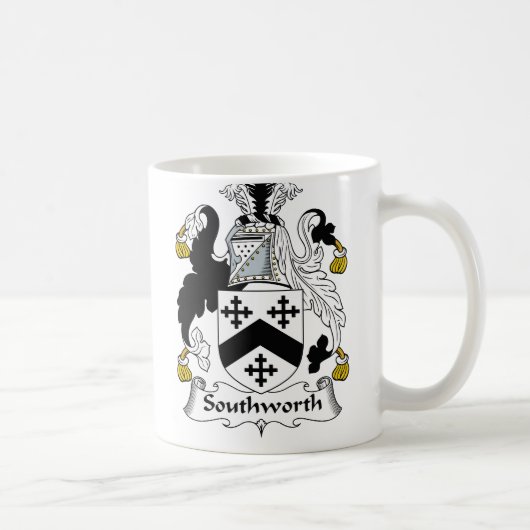 Southworth Family Crest Koffiemok (Rechts)