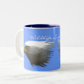 Soutien à la faune Baud Eagle Mug (Devant gauche)