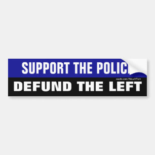 Soutien De La Police À La Défaite Du Sticker De
