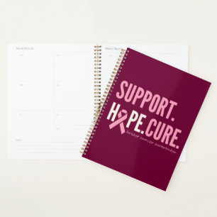 soutien du cancer du sein espérance Planificateur