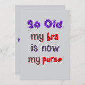 Soutien-gorge devient Invitation de Portefeuille (Devant / Derrière)