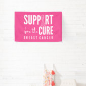 soutien pour le cancer du sein cure Bannière Signe (Insitu)