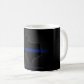 Soutien Texas Law Enforcement Coffee Mug (Devant droit)