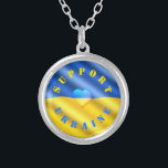 Soutien Ukraine Collier ukrainien Coeur du drapeau<br><div class="desc">Soutenez l'Ukraine Colliers - Liberté Paix - Drapeau Ukrainien - Solidarité du Coeur - Fort Ensemble - Victoire de la Liberté ! Vous pouvez également transférer Support Ukraine à plus de 1000 produits Zazzle ! Redimensionner et déplacer ou supprimer et ajouter des éléments / du texte avec l'outil de personnalisation...</div>