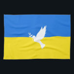 Soutien Ukraine serviette de cuisine Peace Dove<br><div class="desc">Soutenez Ukraine Serviettes de cuisine - La colombe de la paix - Liberté - Paix - Solidarité - Drapeau ukrainien - Fort ensemble - Victoire de la liberté ! Faisons du monde un endroit meilleur - tout le monde ensemble ! Un monde meilleur commence - dépend - a besoin de...</div>
