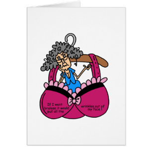 Soutiens-gorge et humour de rides